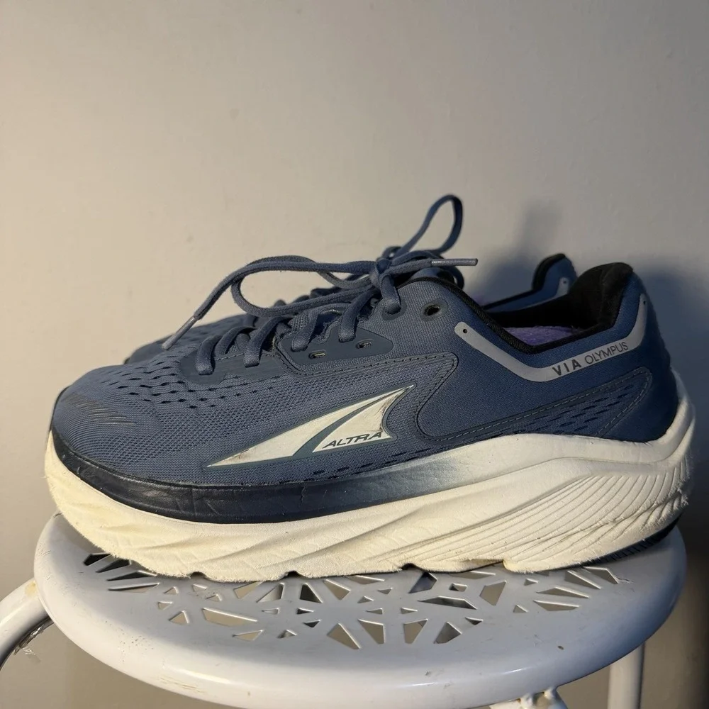 Altra Via Olympus Men's Size 8.5 Running Shoes Blue